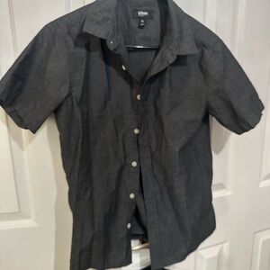 Urban Pipeline Black Casual Button Down Shirt